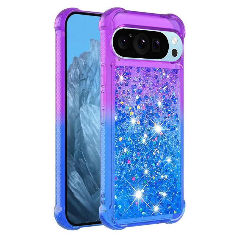 Coque Google Pixel 9 / Pixel 9 Pro Dégradé Paillettes