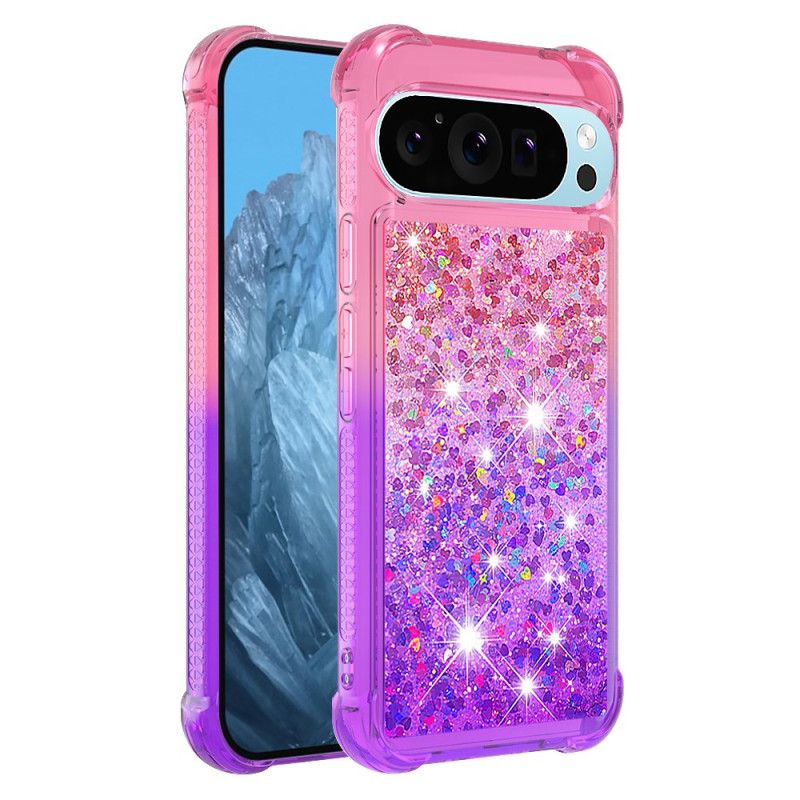 Coque Google Pixel 9 / Pixel 9 Pro Dégradé Paillettes