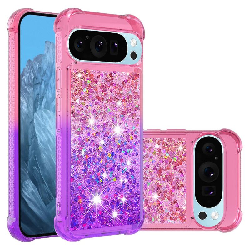 Coque Google Pixel 9 / Pixel 9 Pro Dégradé Paillettes