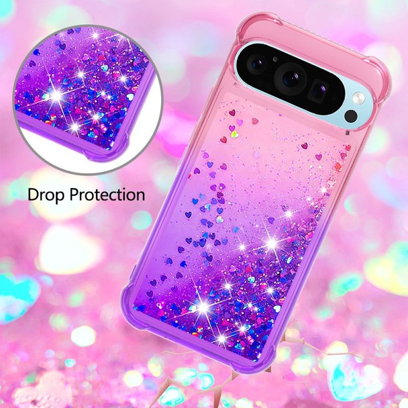 Coque Google Pixel 9 / Pixel 9 Pro Dégradé Paillettes