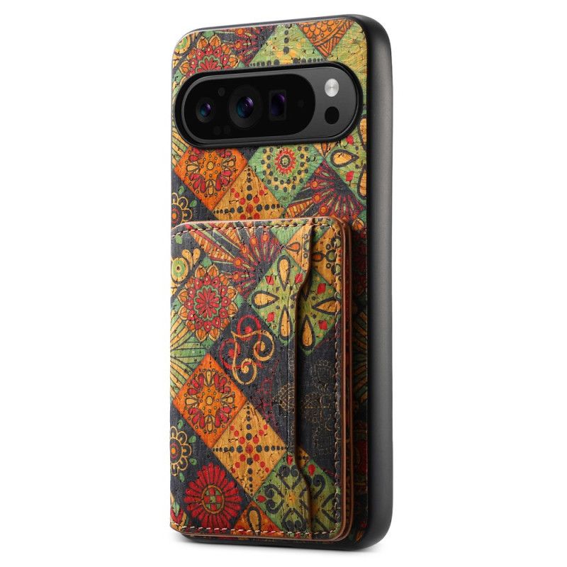 Coque Google Pixel 9 / Pixel 9 Pro Florale Porte-Cartes