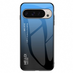 Coque Google Pixel 9 / Pixel 9 Pro Verre Trempé Hello