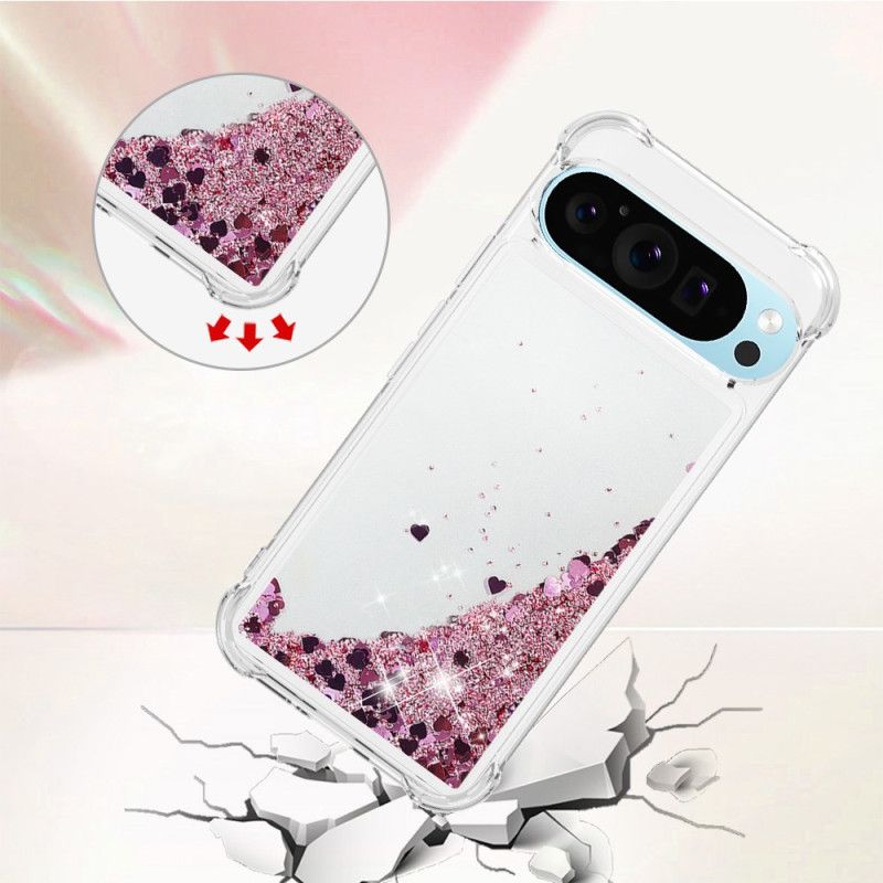 Coque Google Pixel 9 Renforcée Paillettes