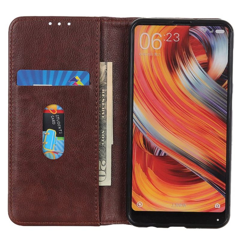 Flip Cover Google Pixel 9 / Pixel 9 Pro Cuir Fendu