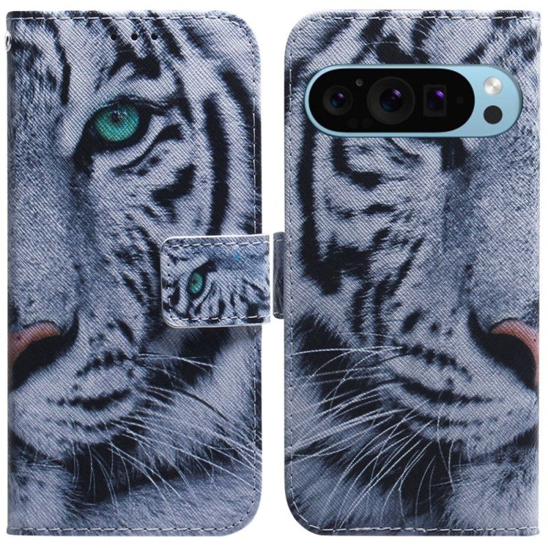 Housse Google Pixel 9 / Pixel 9 Pro Tigre Blanc