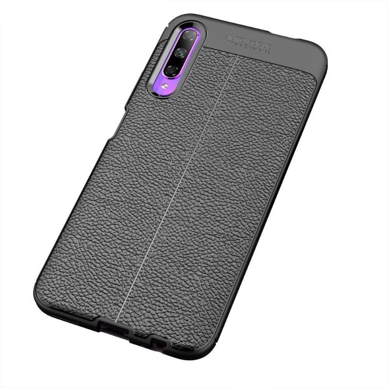 Coque Honor 9X Pro Gel Finition Simili Cuir