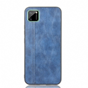 Coque Realme C11 Style Cuir Coutures