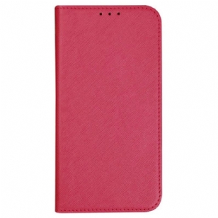 Flip Cover Samsung Galaxy M55 5G Texture Croisée