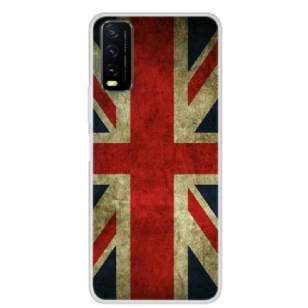 Coque Vivo Y20s / Y11s Drapeau Anglais