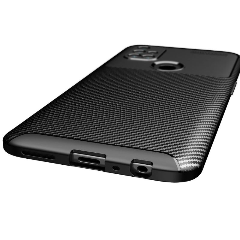 Coque OnePlus Nord N10 5G effet fibre de carbone