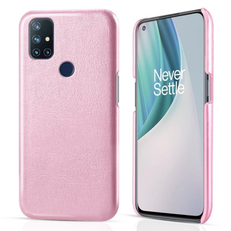 Coque OnePlus Nord N10 KSQ effet cuir