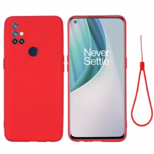 Coque OnePlus Nord N10 Puro silicone liquide