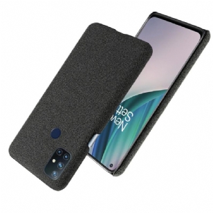 Coque OnePlus Nord N10 revêtement tissu