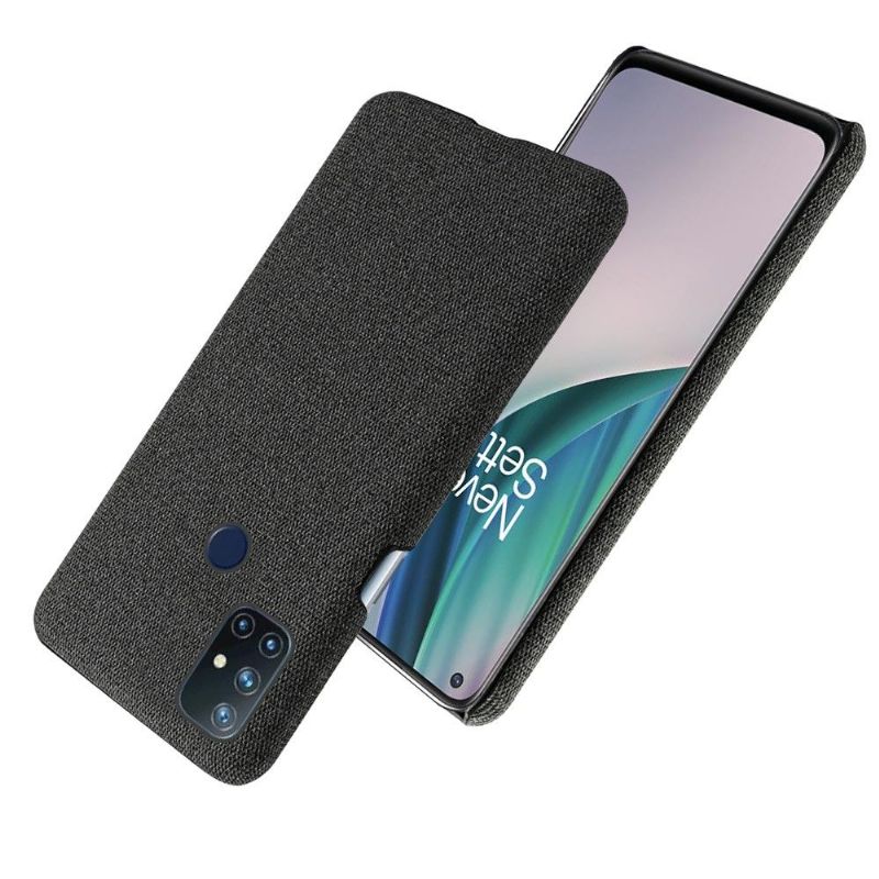 Coque OnePlus Nord N10 revêtement tissu