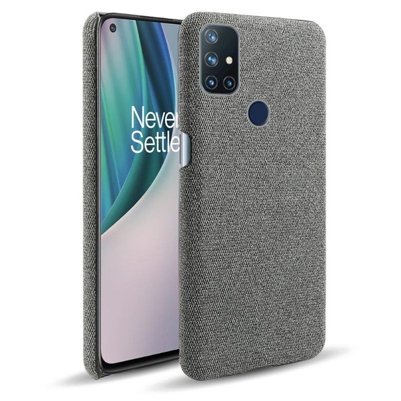 Coque OnePlus Nord N10 revêtement tissu