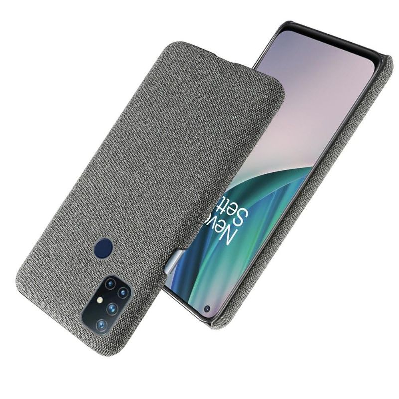 Coque OnePlus Nord N10 revêtement tissu