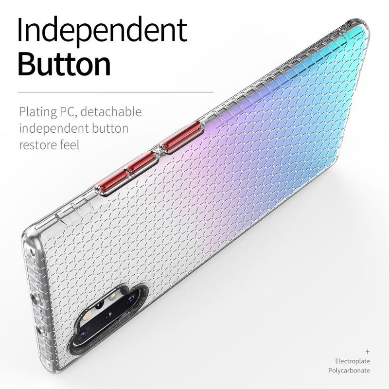 Coque Samsung Galaxy Note 10 Plus Honeycomb en Silicone