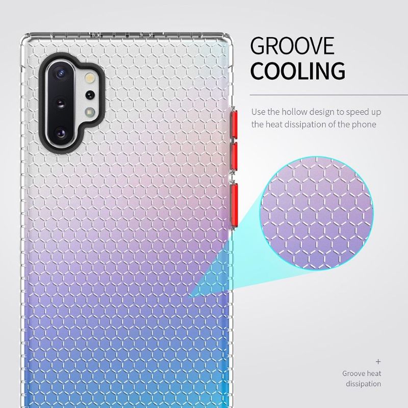 Coque Samsung Galaxy Note 10 Plus Honeycomb en Silicone