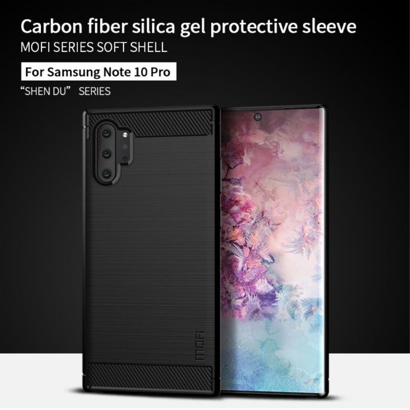 Samsung Galaxy Note 10 Plus - Coque brossée MOFI