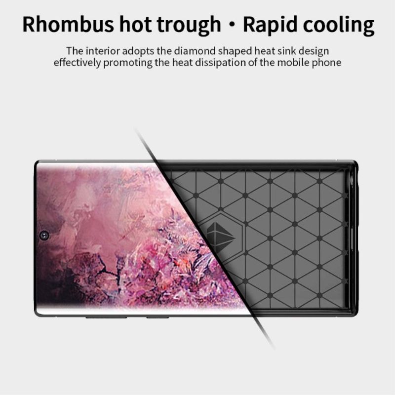 Samsung Galaxy Note 10 Plus - Coque brossée MOFI