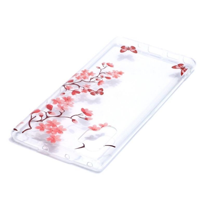 Samsung Galaxy Note 10 Plus - Coque papillons romantique