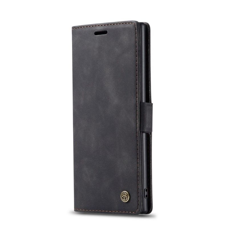 Samsung Galaxy Note 10 Plus - Housse Golias imitation cuir