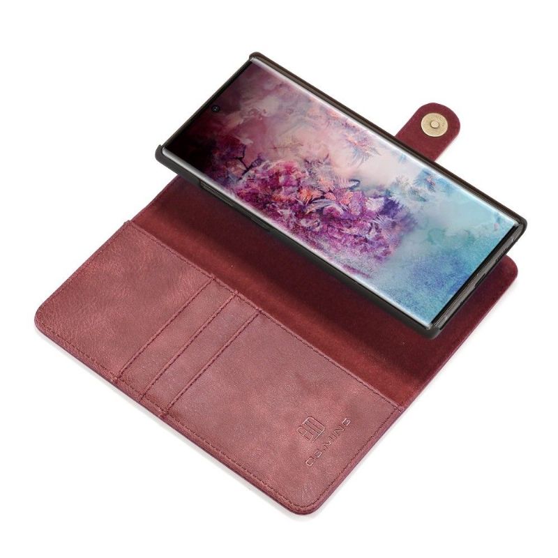 Samsung Galaxy Note 10 Plus - Housse portefeuille avec coque amovible