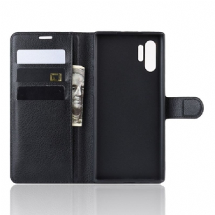 Samsung Galaxy Note 10 Plus - Housse portefeuille style cuir