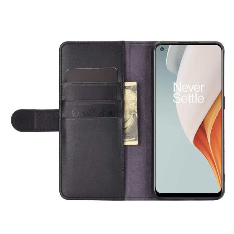 Housse OnePlus Nord N100 Cuir Premium