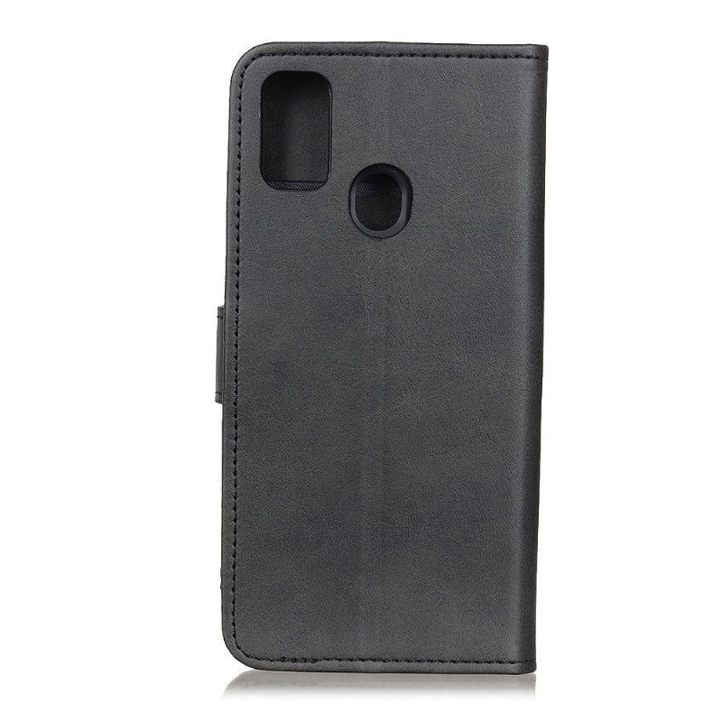 Housse OnePlus Nord N100 Marius effet cuir mat