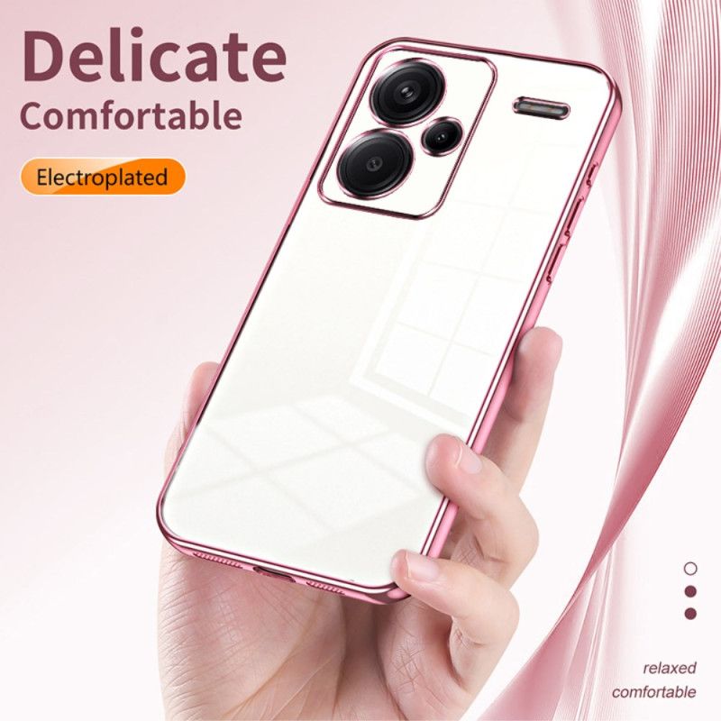 Coque Xiaomi Redmi Note 13 Pro Plus 5G Rebords Style Métal