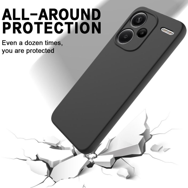 Coque Xiaomi Redmi Note 13 Pro Plus 5G Silicone Liquide à Lanière