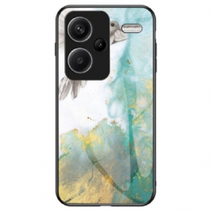 Coque Xiaomi Redmi Note 13 Pro Plus 5G Verre Trempé Marbre Pigeon Volant