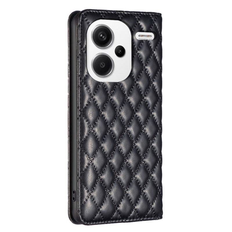 Flip Cover Xiaomi Redmi Note 13 Pro plus 5G Matelassée BINFEN COLOR