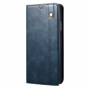 Flip Cover Xiaomi Redmi Note 13 Pro Plus 5G Simili Cuir Ciré