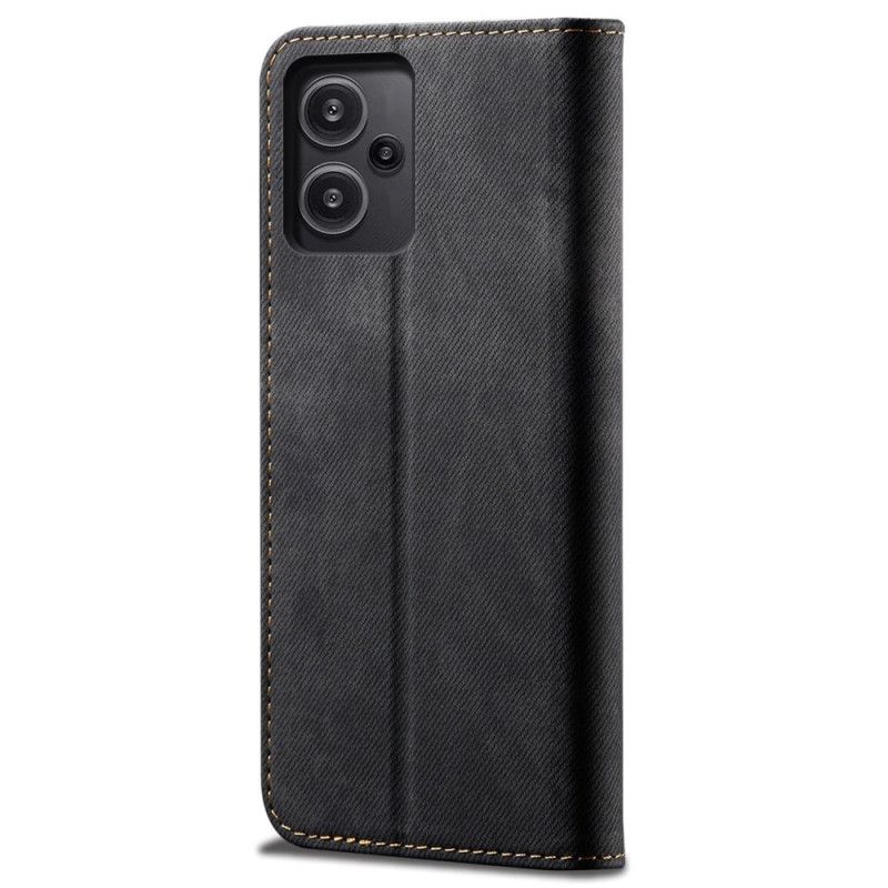 Flip Cover Xiaomi Redmi Note 13 Pro Plus 5G Tissu Jeans