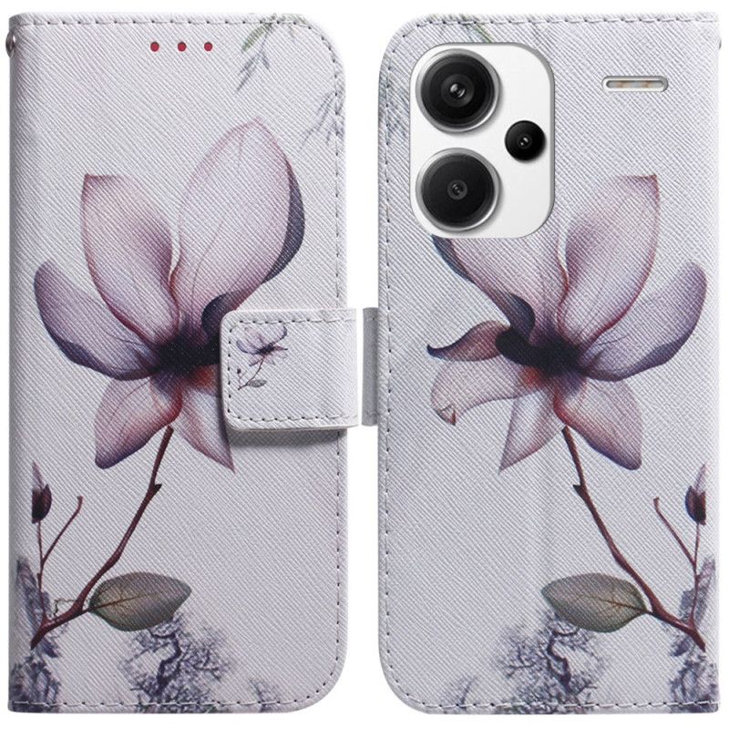 Housse Xiaomi Redmi Note 13 Pro Plus 5G Fleur rose