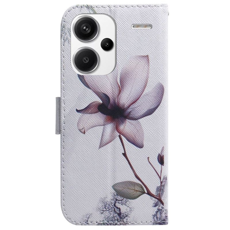 Housse Xiaomi Redmi Note 13 Pro Plus 5G Fleur rose