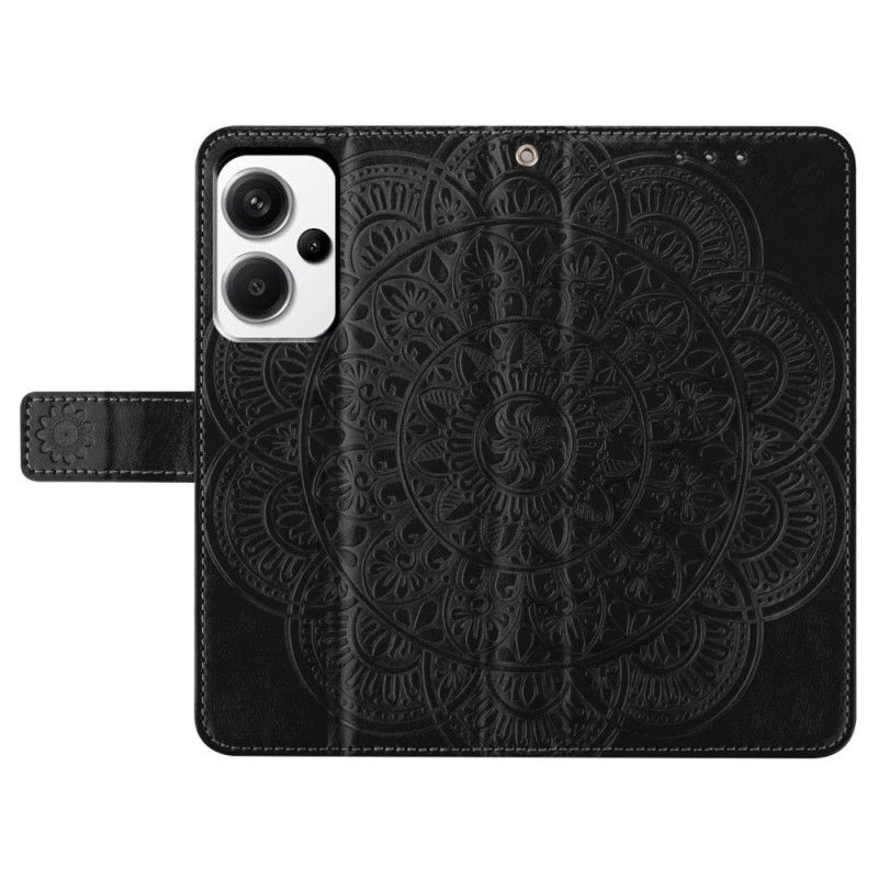 Housse Xiaomi Redmi Note 13 Pro Plus 5G Impression Mandala à Lanière