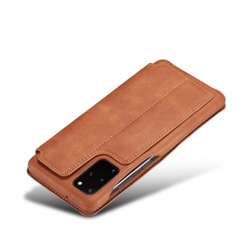 Coque avec rabat Samsung Galaxy S20 FE en simili cuir