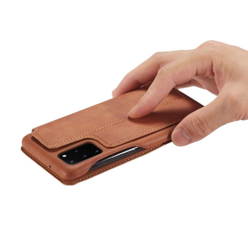 Coque avec rabat Samsung Galaxy S20 FE en simili cuir