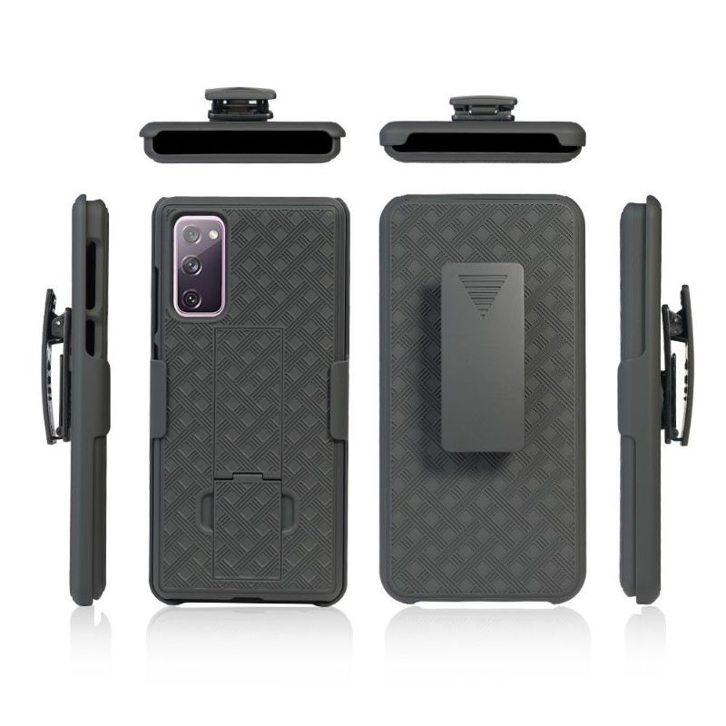 Coque Samsung Galaxy S20 FE intégrale avec clip ceinture