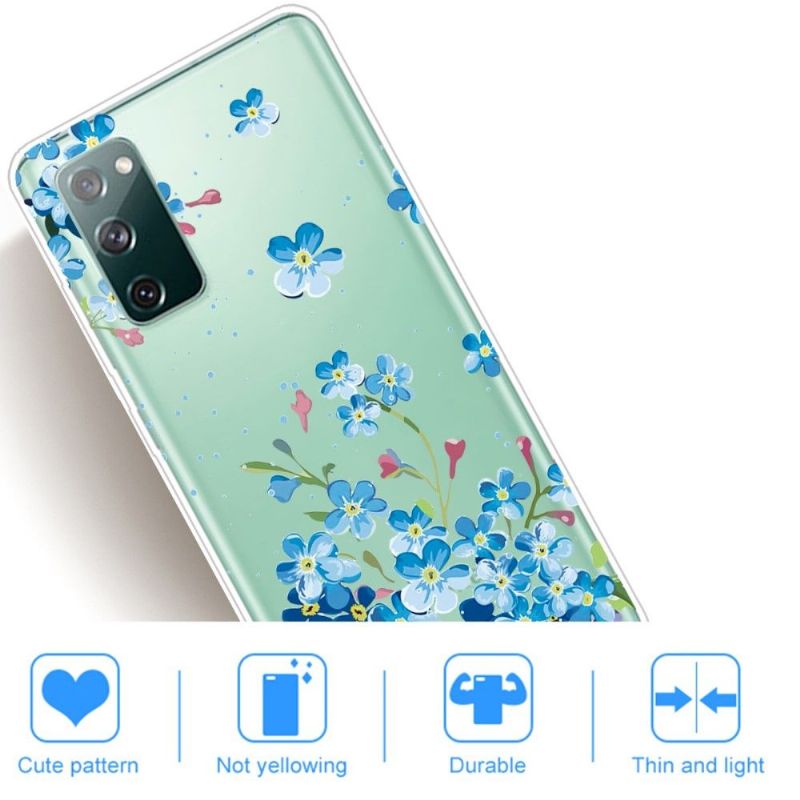 Coque Samsung Galaxy S20 FE Limonium fleur