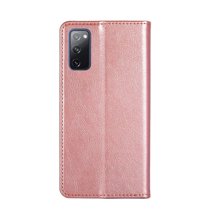 Housse Flip cover Samsung Galaxy S20 FE PURE simili cuir