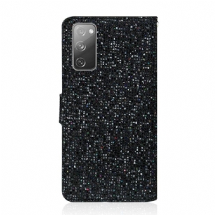 Housse Samsung Galaxy S20 FE Glitter Porte Cartes