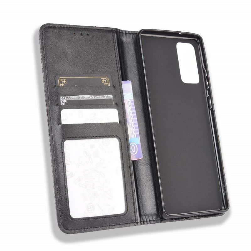 Housse Samsung Galaxy S20 FE Le Cirénius Style Cuir