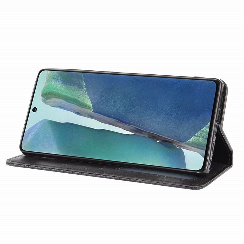 Housse Samsung Galaxy S20 FE Le Cirénius Style Cuir