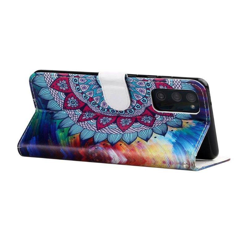 Housse Samsung Galaxy S20 FE Mandala Fleur