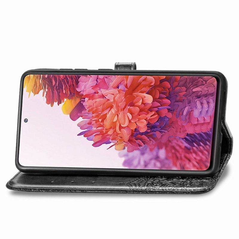 Housse Samsung Galaxy S20 FE Mandala Porte Cartes