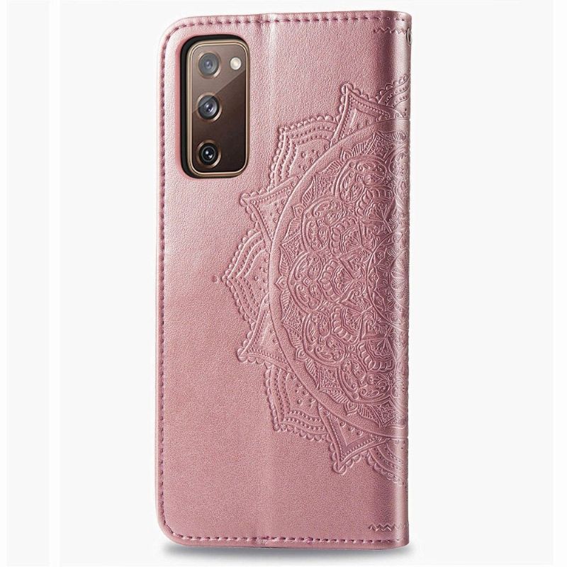 Housse Samsung Galaxy S20 FE Mandala Porte Cartes